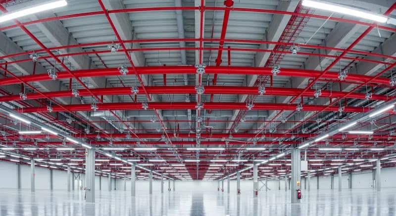 System w hali przemysłowej